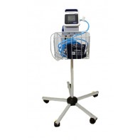 Blodtrycksmätare Omron HBP-1300 med golvstativ och pulsoximeter