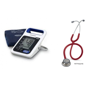 Blood Pressure Monitor Omron HBP-1300 with Littmann Classic III Stethoscope