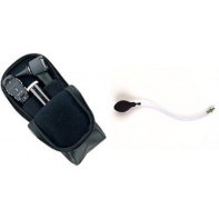 Diagnostic kit with ophtalmoscope och otoscope in a soft bag with ballpump for ear drum test